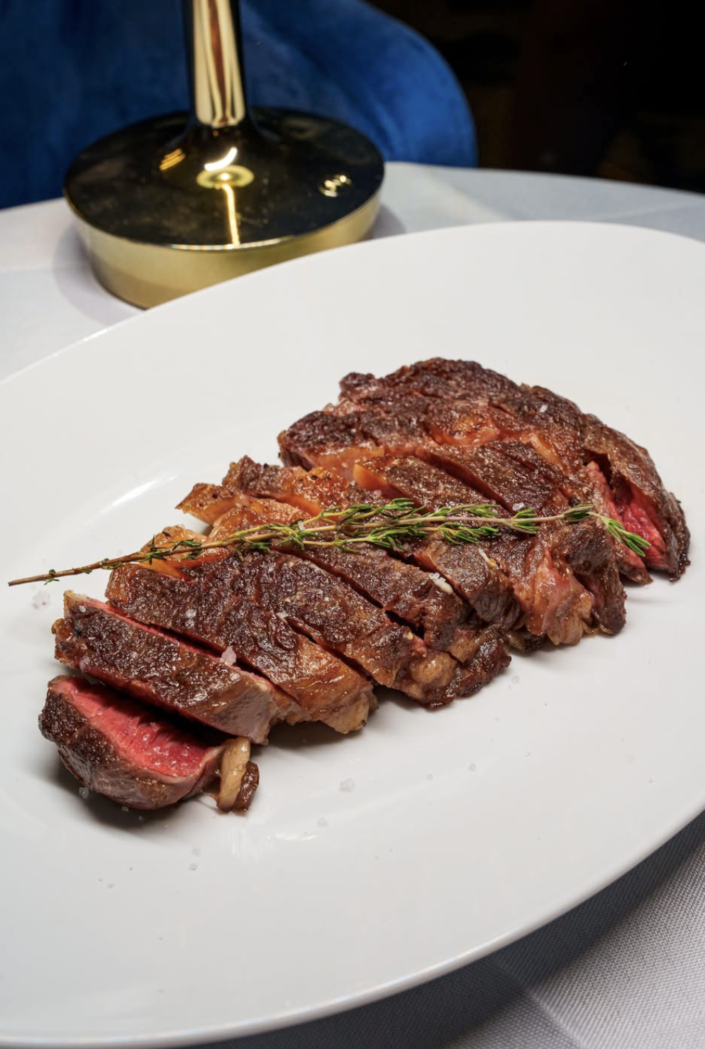 L'entrecôte grillée
